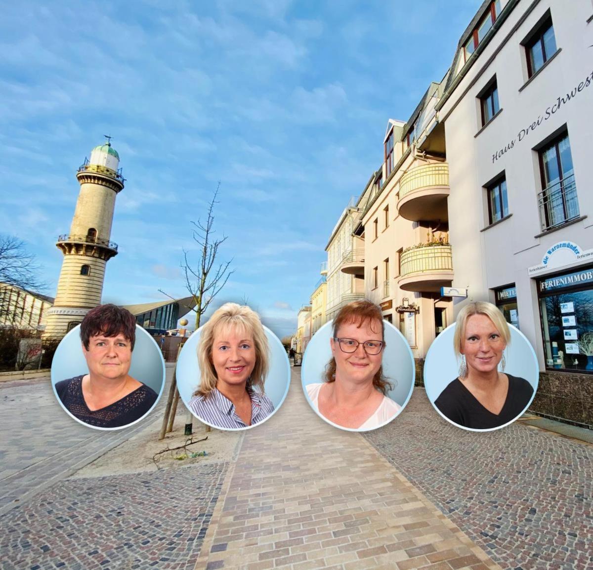 Appartamento Haus Vier Freunde, Vincent Rostock Esterno foto
